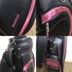ブリヂストン ツアーステージ  ゴルフバッグ キャディーバッグ レディース 女性 可愛いバッグ フードなしの画像