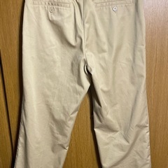 H&M キャメル パンツ ストレートパンツ の画像