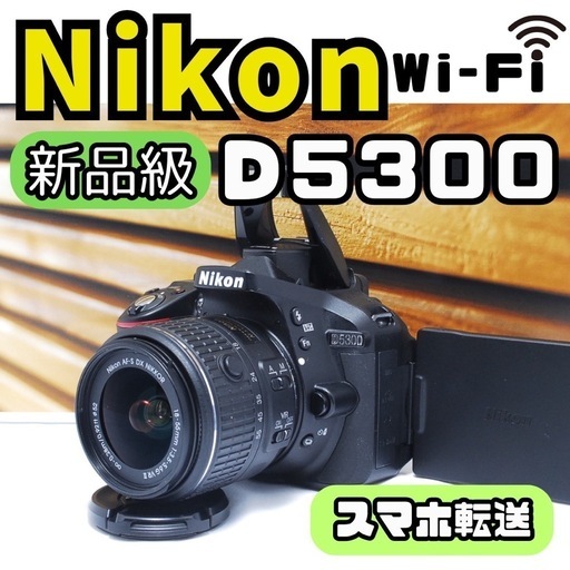 Nikon D5300 デジタル一眼レフカメラ　Wi-Fi転送 手ぶれ補正