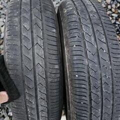 スズキ純正？　145/80R13　21年製　鉄チン　4本セットの画像