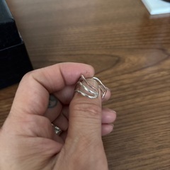 フリーサイズ指輪の画像