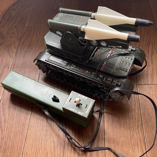 昭和47年製 増田屋 MS-58 MISSILE TANK Vintage 1970's MS-58 Missile Tank Battery Operated Modern