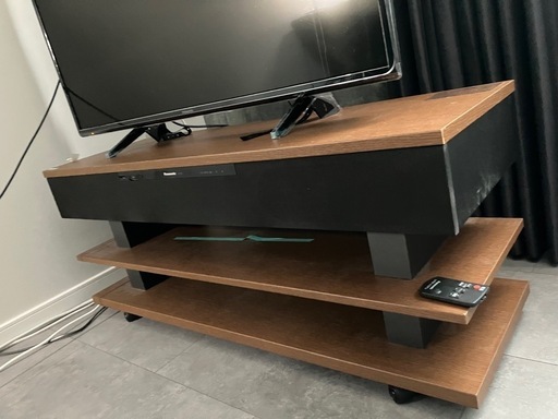 最大10%OFFクーポン Panasonicホームシアターオーディオ SC-HTF5スピーカー テレビ台 テレビ台
