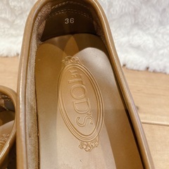 最終価格　TOD'S ローファー　キャメル　23cm　希少レアの画像