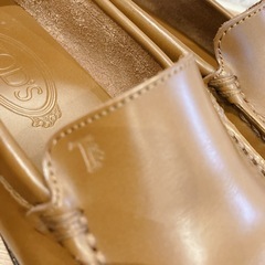 最終価格　TOD'S ローファー　キャメル　23cm　希少レアの画像