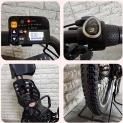 ⭐️Panasonic 電動自転車 ギュット アニーズ大容量8Ah子供乗せ 新基準⭐完成車配送⭐美品⭐室内保管⭐h1003の画像