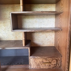 玉杢風茶箪笥 /和家具/アンティークの画像