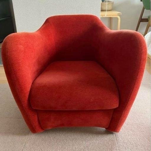 IDEE イデー ミニミラー アームチェア 赤