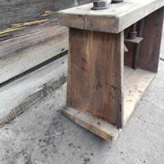 昔の木製プレス機　幅約52cm 高さ約45cm 奥行約21cmの画像