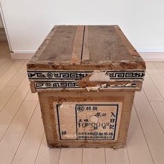 木箱　茶箱の画像