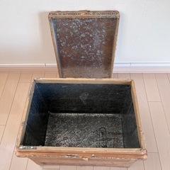 木箱　茶箱の画像