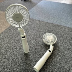 携帯扇風機 手持ち扇風機 首掛け扇風機　新品の画像