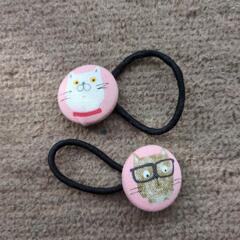 新品𓃠可愛い猫のヘアゴム