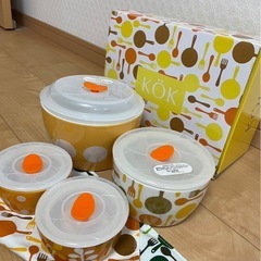 KOKクッキングセット密封保存容器 レンジ対応 の画像