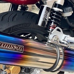 BEAMS マフラー CB400SF 車検対応の画像