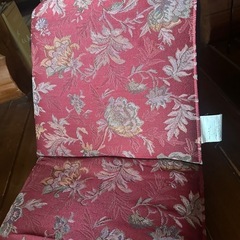 素敵な柄の座椅子　中古の画像