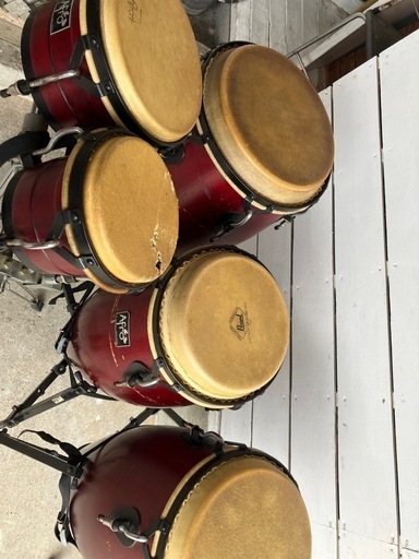 conga bongo コンガ　ボンゴ　スタンドセット
