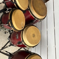 conga bongo コンガ　ボンゴ　スタンドセット
の画像