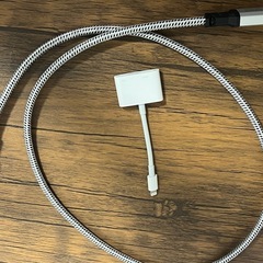【Apple純正品】Lightning-Digital AVアダプタ MD826AM／AとHDMIケーブル(8K対応)の画像