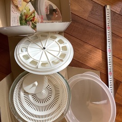 iwaki ガラス　サラダスピンナーの画像