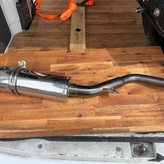 Ｄトラッカー　社外マフラー2本セットの画像