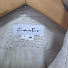 【Christian　Dior　ワイシャツ　ベージュ】の画像