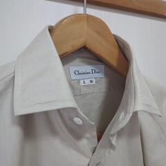 【Christian　Dior　ワイシャツ　ベージュ】の画像