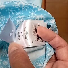 100㌢　アナ雪水着の画像
