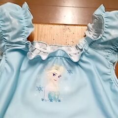100㌢　アナ雪水着の画像
