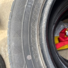 2017年製　215/65R16　ダンロップ夏タイヤ4本　の画像