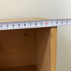カラーボックス 3段 譲りますの画像