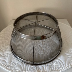 ステンレス深型25㎝ザルの画像