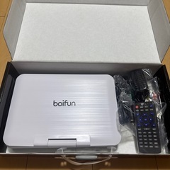 新品　BOIFUN ポータブルDVDプレーヤー12.5型 ミニdvdプレーヤー 10.5インチ の画像