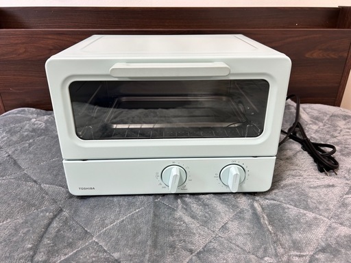 値下げ！】オーブントースター新品未使用箱ありミントグリーン