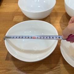 【受渡し決まりました】食器　白　ニトリの画像
