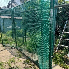 防球ネット６点セット（中古品） 100％の保証 防球ネット6点セット（中古品） 練習用具 - 練習用具