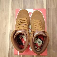 NIKEDUNK HIGH PREMIUM/ダンク ハイ プレミアム/ブラウン/317892-221/27.5cm/ナイキ ダンクの画像