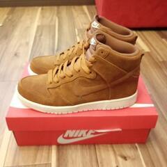 NIKEDUNK HIGH PREMIUM/ダンク ハイ プレミアム/ブラウン/317892-221/27.5cm/ナイキ ダンクの画像