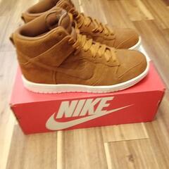 NIKEDUNK HIGH PREMIUM/ダンク ハイ プレミアム/ブラウン/317892-221/27.5cm/ナイキ ダンクの画像