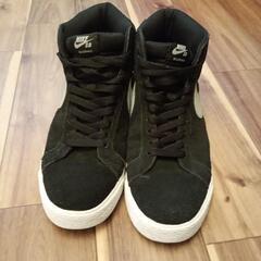 Nike ナイキ ブレイザー Blazer Premium SB 'Black' 631042-003 クリーニング済みの画像