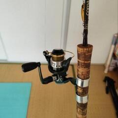 トラウトロッドとリールのセットの画像