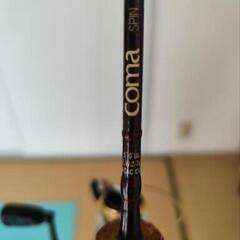 トラウトロッドとリールのセットの画像