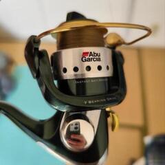 トラウトロッドとリールのセットの画像