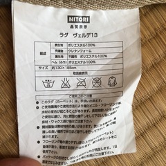 ニトリカーペットの画像