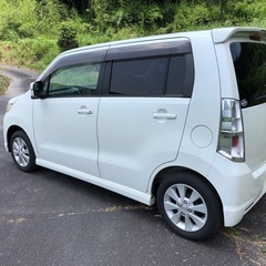 低走行　H20 ワゴンRスティングレーT ターボ　ナビ、ETC 、車検2年渡しの画像