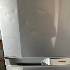 HITACHI2ドア冷蔵庫の画像