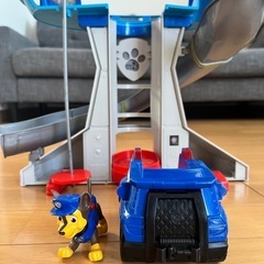 パウパトロール　パウステーション　チェイス　ポリスカー付きの画像