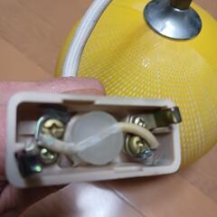電灯の傘★黄色の画像