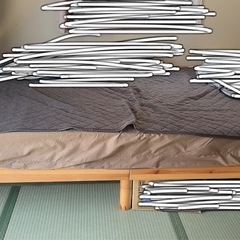 【本日限定】ベッド セミダブルロングの画像