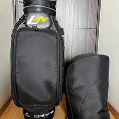 極美品！超希少コブラ COBRA L4V ド迫力　3点式 ツアースタッフバック　キャディバッグ 即完売品　大きい！外での使用無しの画像